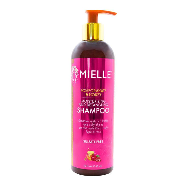 Mielle Organics Pomegranate & Honey Moisturizing and Detangling Shampoo 12oz